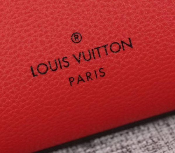 Replica Louis Vuitton On My Side Bag In Pirate Red - Image 7