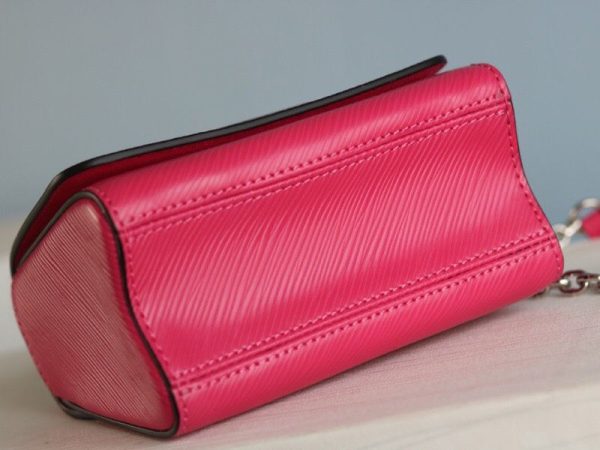 Replica Louis Vuitton Epi Leather Twist Mini Bag In Pink - Image 6