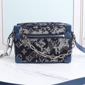 Replica Louis Vuitton Monogram Tapestry Canvas Mini Soft Trunk Bag