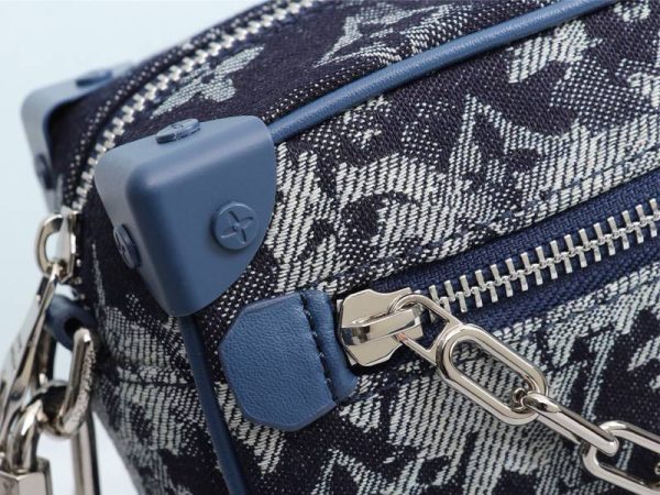 Replica Louis Vuitton Monogram Tapestry Canvas Mini Soft Trunk Bag - Image 8