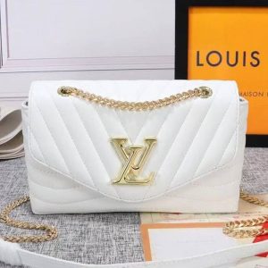Replica Louis Vuitton Wave Chain Bag In Ivory
