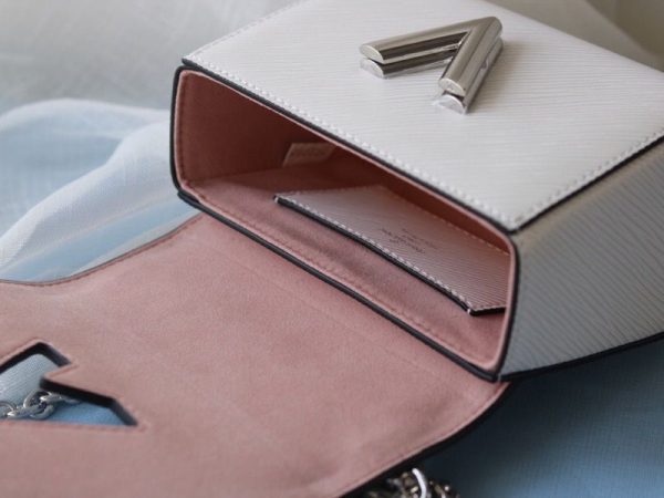 Replica Louis Vuitton Epi Leather Twist Mini Bag In Off-White - Image 6