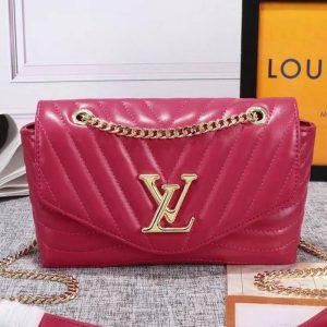 Replica Louis Vuitton New Wave Chain Bag In Agathe Pink