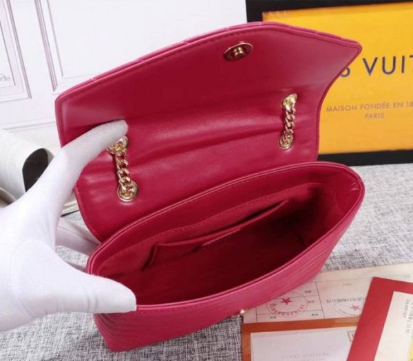 Replica Louis Vuitton New Wave Chain Bag In Agathe Pink - Image 6