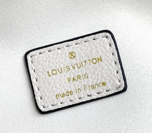 Replica Louis Vuitton Bicolor Monogram Empreinte Vanity PM Bag In Cream And Bois De Rose Pink - Image 8