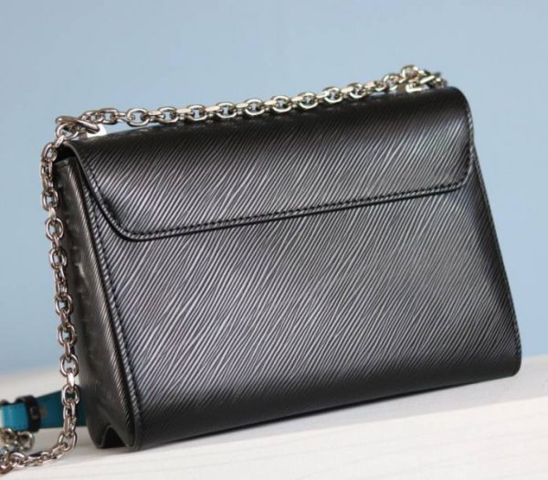 Replica Louis Vuitton Epi Leather Twist MM Limited Edition Bag In Black - Image 6