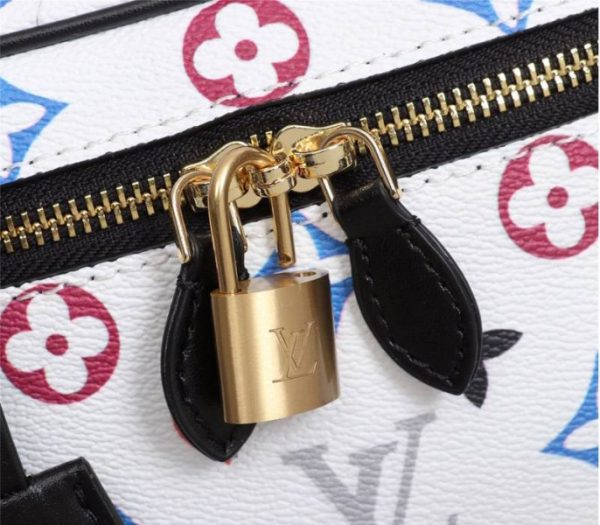 Replica Louis Vuitton Game On Vanity PM Bag In White - Image 7
