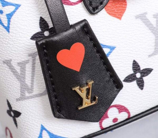 Replica Louis Vuitton Game On Vanity PM Bag In White - Image 8