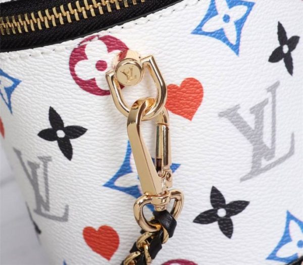 Replica Louis Vuitton Game On Vanity PM Bag In White - Image 9
