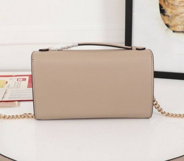 Replica Louis Vuitton Lockme Clutch In Galet Gray - Image 3