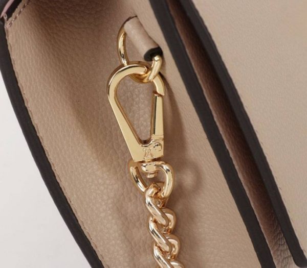 Replica Louis Vuitton Lockme Clutch In Galet Gray - Image 8