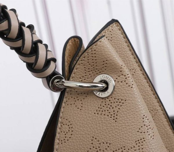 Replica Louis Vuitton Mahina Carmel Hobo In Galet Gray - Image 8