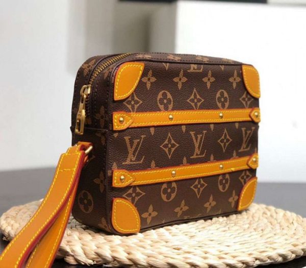Replica Louis Vuitton Monogram Canvas Soft Trunk Pouch - Image 2