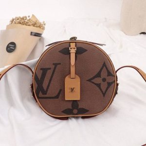 Replica Louis Vuitton Monogram Reverse Canvas Boite Chapeau Souple Bag