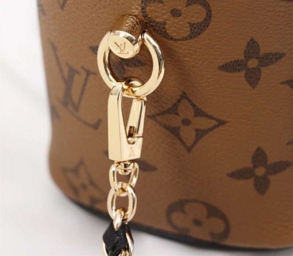 Replica Louis Vuitton Monogram Reverse Canvas Vanity PM Bag - Image 8