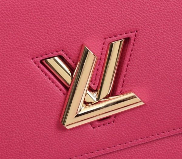 Replica Louis Vuitton Twist One Handle MM Handbag In Rose - Image 7
