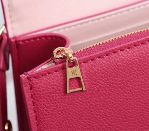 Replica Louis Vuitton Twist One Handle MM Handbag In Rose - Image 9