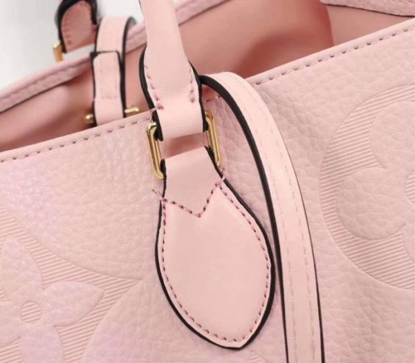 Replica Louis Vuitton Monogram Empreinte Giant Onthego GM Tote In Pink - Image 6