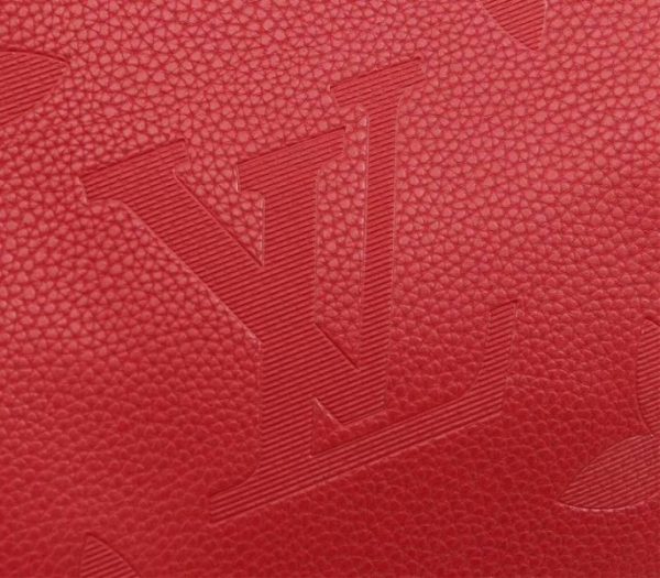 Replica Louis Vuitton Monogram Empreinte Giant Onthego GM Tote In Red - Image 7