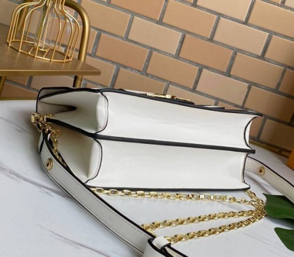 Replica Louis Vuitton Dauphine Lugano MM Off Bag In Off-White - Image 5
