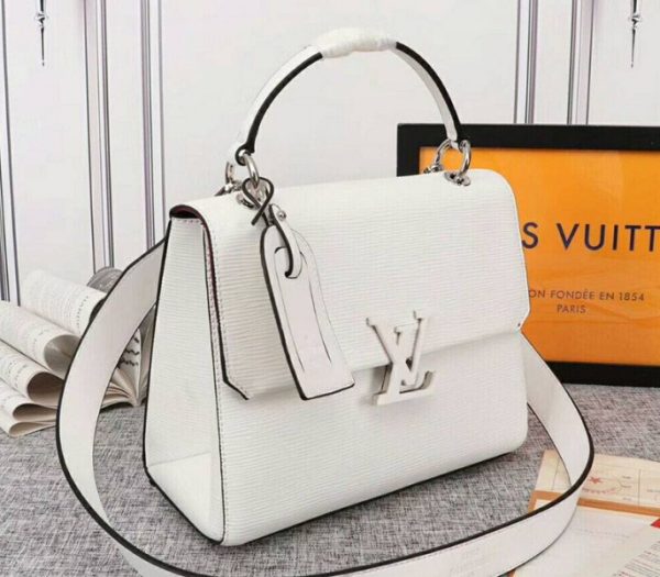 Replica Louis Vuitton Epi Leather Grenelle MM Blanc Bag In Optic White - Image 2
