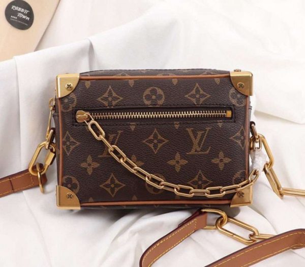 Replica Louis Vuitton Monogram Canvas Mini Soft Trunk Bag