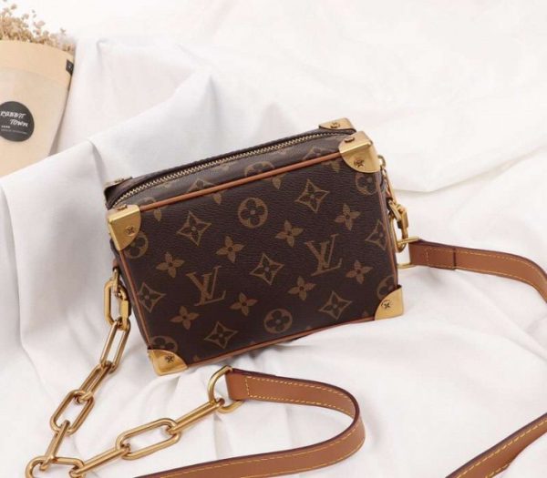 Replica Louis Vuitton Monogram Canvas Mini Soft Trunk Bag - Image 3