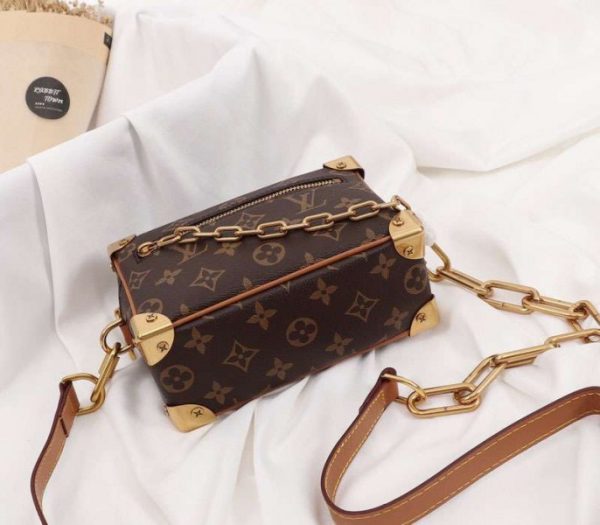 Replica Louis Vuitton Monogram Canvas Mini Soft Trunk Bag - Image 4