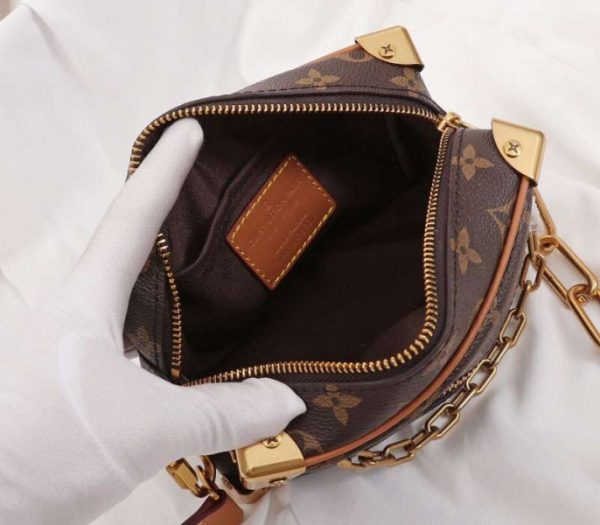 Replica Louis Vuitton Monogram Canvas Mini Soft Trunk Bag - Image 5