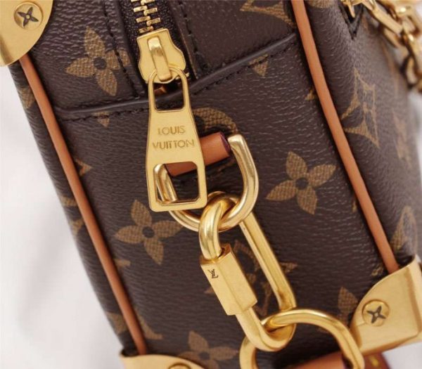 Replica Louis Vuitton Monogram Canvas Mini Soft Trunk Bag - Image 9