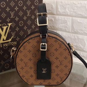 Replica Louis Vuitton Monogram Reverse Canvas Petite Boite Chapeau