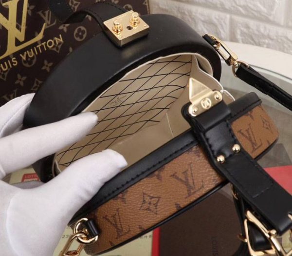 Replica Louis Vuitton Monogram Reverse Canvas Petite Boite Chapeau - Image 4
