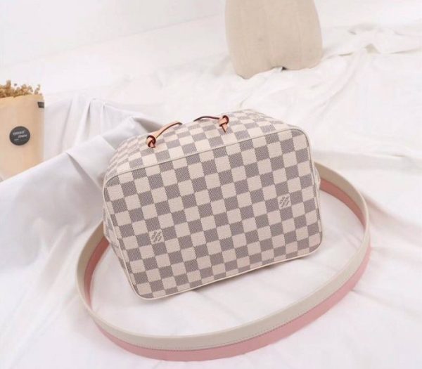 Replica Louis Vuitton Damier Azur NeoNoe MM Bag - Image 4