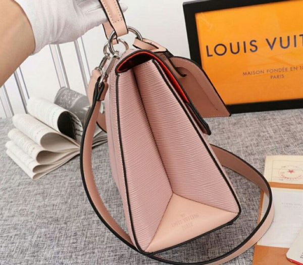 Replica Louis Vuitton Epi Leather Grenelle MM Bag In Pink - Image 4