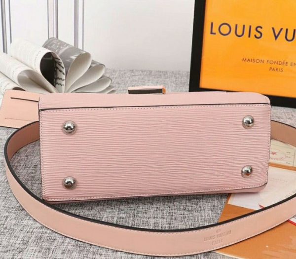 Replica Louis Vuitton Epi Leather Grenelle MM Bag In Pink - Image 5