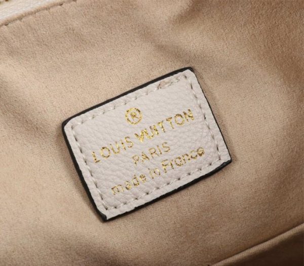 Replica Louis Vuitton Monogram Empreinte Leather Maida Hobo In Cream - Image 6