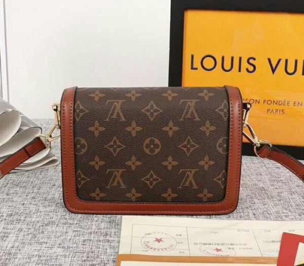 Replica Louis Vuitton Monogram Reverse Canvas Mini Dauphine Bag - Image 3