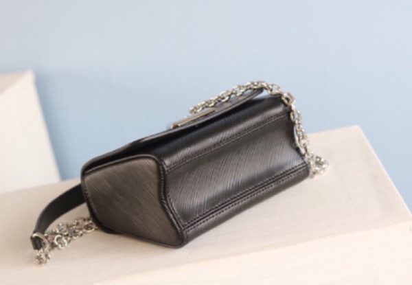 Replica Louis Vuitton Epi Leather Twist Mini Bag In Black - Image 5