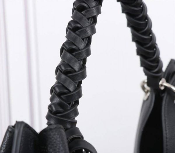 Replica Louis Vuitton Mahina Carmel Hobo In Black - Image 8