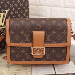 Replica Louis Vuitton Monogram Canvas Dauphine Bag