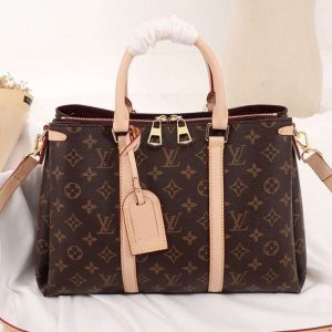 Replica Louis Vuitton Monogram Canvas Soufflot MM Bag