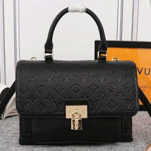 Replica Louis Vuitton Monogram Empreinte Marignan Bag In Black