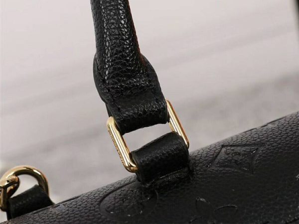Replica Louis Vuitton Monogram Empreinte Marignan Bag In Black - Image 7