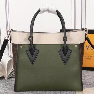 Replica Louis Vuitton On My Side Bag In Laurier Green