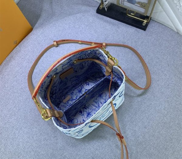Replica Louis Vuitton LV By The Pool Monogram Tiles Canvas NeoNoe BB Bag In Lagoon Blue - Image 7