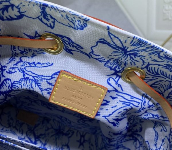 Replica Louis Vuitton LV By The Pool Monogram Tiles Canvas NeoNoe BB Bag In Lagoon Blue - Image 9