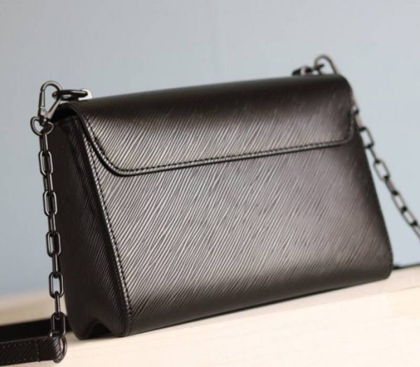 Replica Louis Vuitton Epi Leather Twist MM Bag With Black Vibrant Pink Twist Lock - Image 5