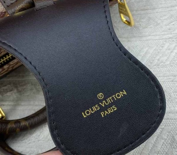 Replica Louis Vuitton J Hope X Keepall Bandouliere 25 Brown Travel Bag In Two Eyes Patches - Image 8