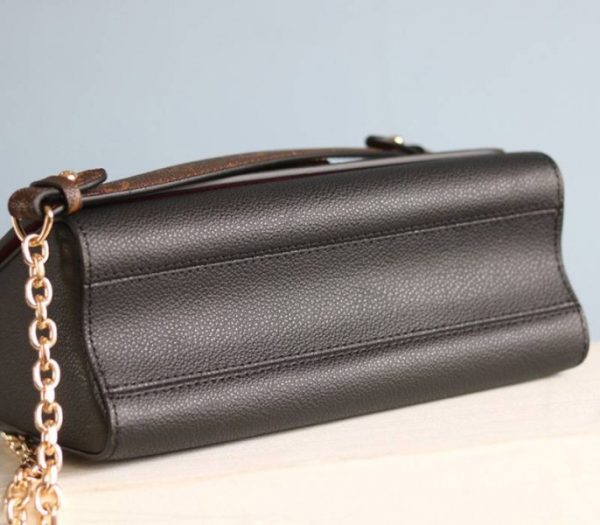 Replica Louis Vuitton Monogram Empreinte Bold Printed Pattern Twist MM Bag In Black - Image 7