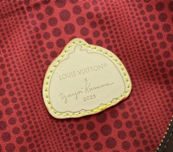 Replica Louis Vuitton X YK Monogram Canvas Speedy 20 Handbag With Textile Strap In Style 2 - Image 7